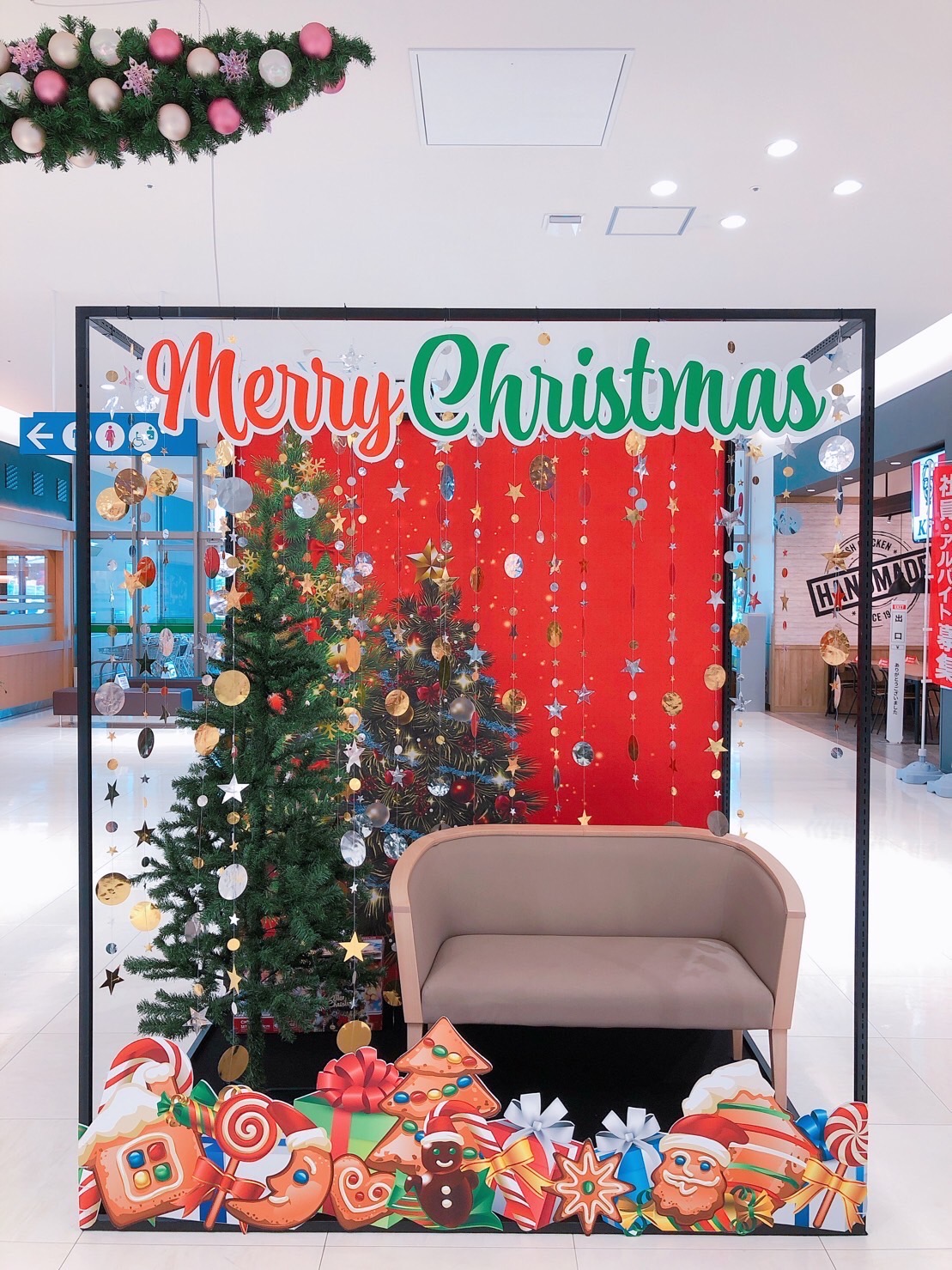 クリスマス　フォトブース